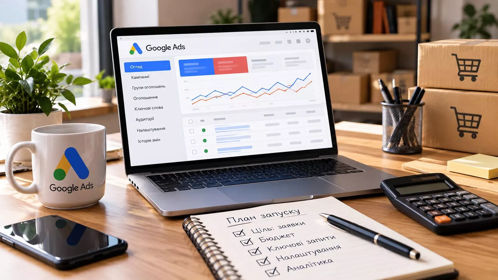 Google Ads для малого бізнесу: підготовка рекламної кампанії до запуску